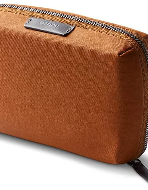 Load image into Gallery viewer, Tech Kit Compact (Tech Accessories Organizer, Zipper Pouch) - Bronze
