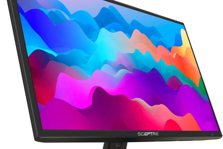 E249W-19203R 24-Inch FHD LED Gaming Monitor 2X HDMI VGA 75Hz Build-In Speakers, Machine Black