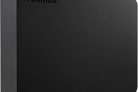 Canvio Basics 4TB Portable External Hard Drive USB 3.0, Black - HDTB440XK3CA