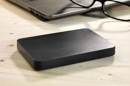 Canvio Basics 4TB Portable External Hard Drive USB 3.0, Black - HDTB440XK3CA